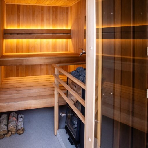 Namelis nr. 5 su sauna. Reikalingos laivavedžio teisės Namelis nr. 5 su sauna. Reikalingos laivavedžio teisės